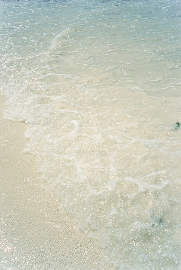 voyage au kenya : vue sur sable blanc a diani