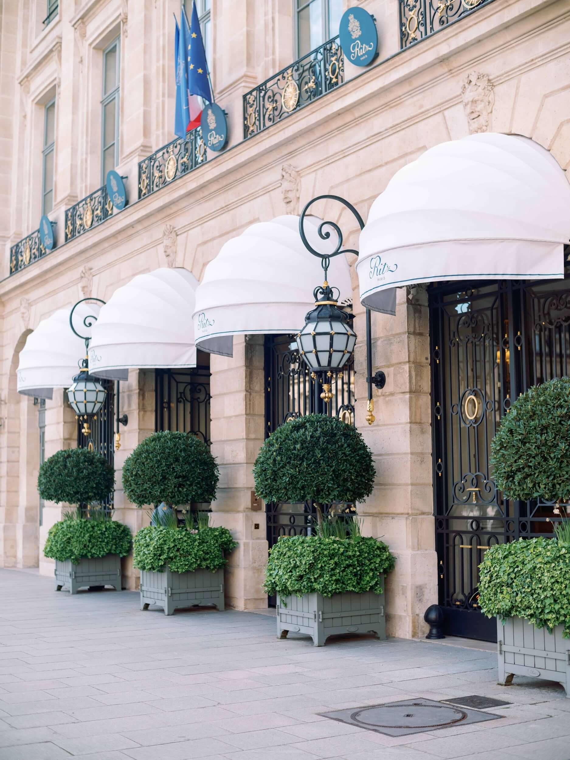 facade du ritz à paris