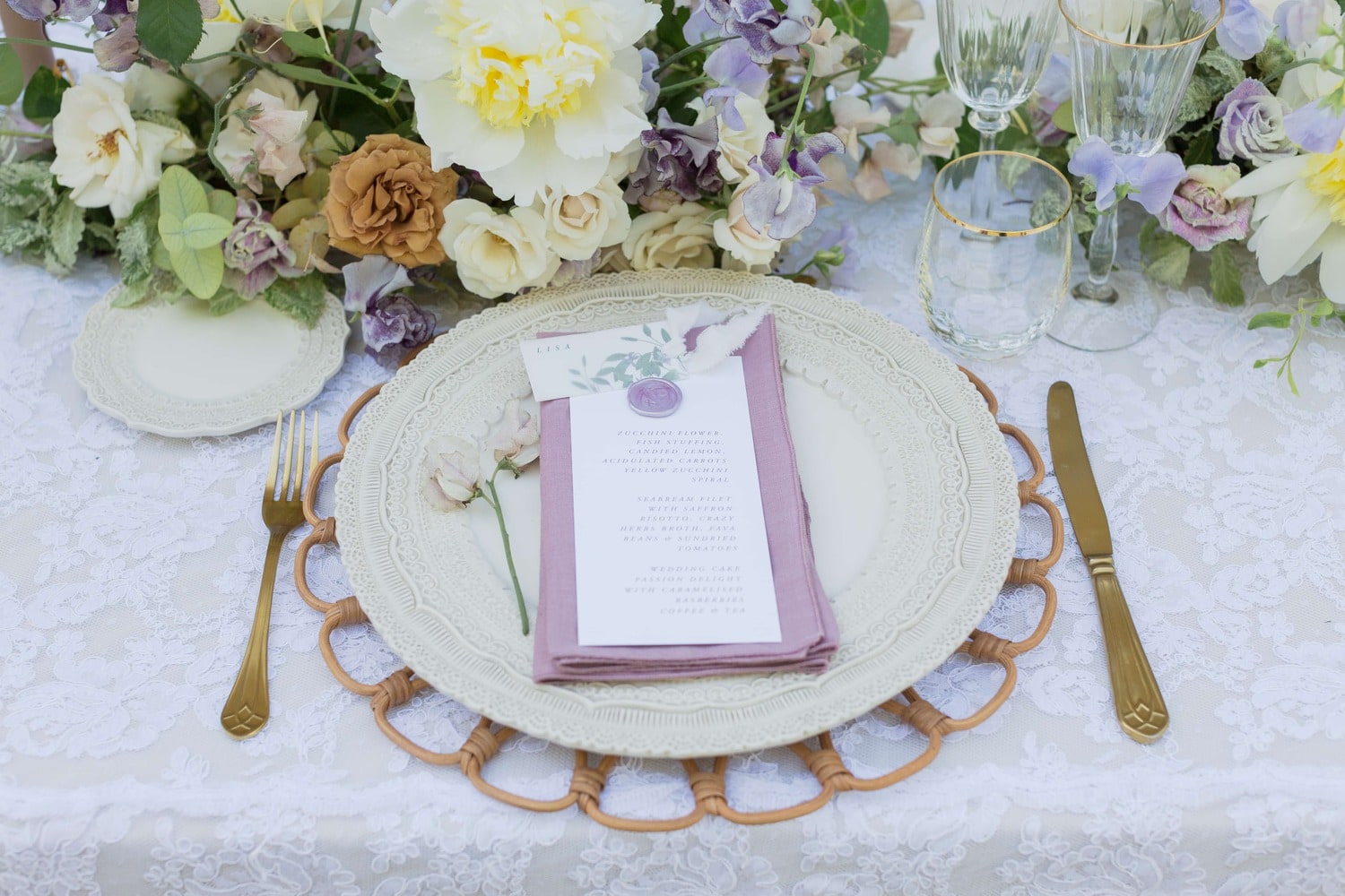 Provence wedding table decoration photography — Guillaume Gimenez