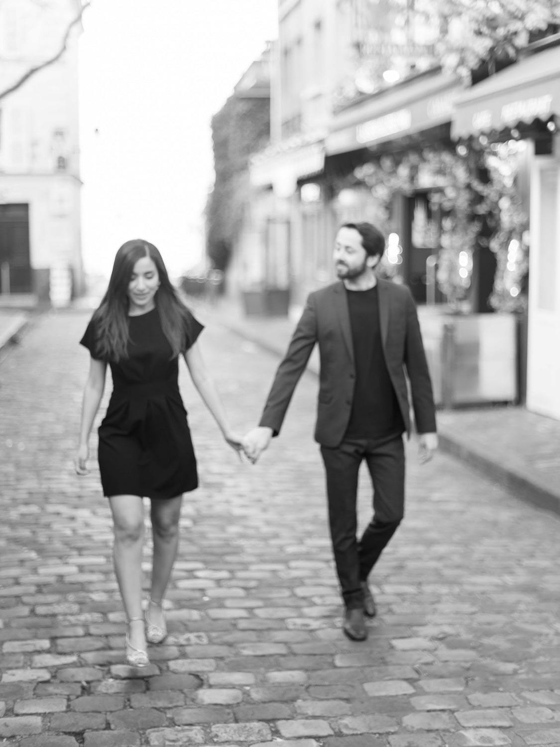 Golden hour wedding portrait Paris — Guillaume Gimenez photographer